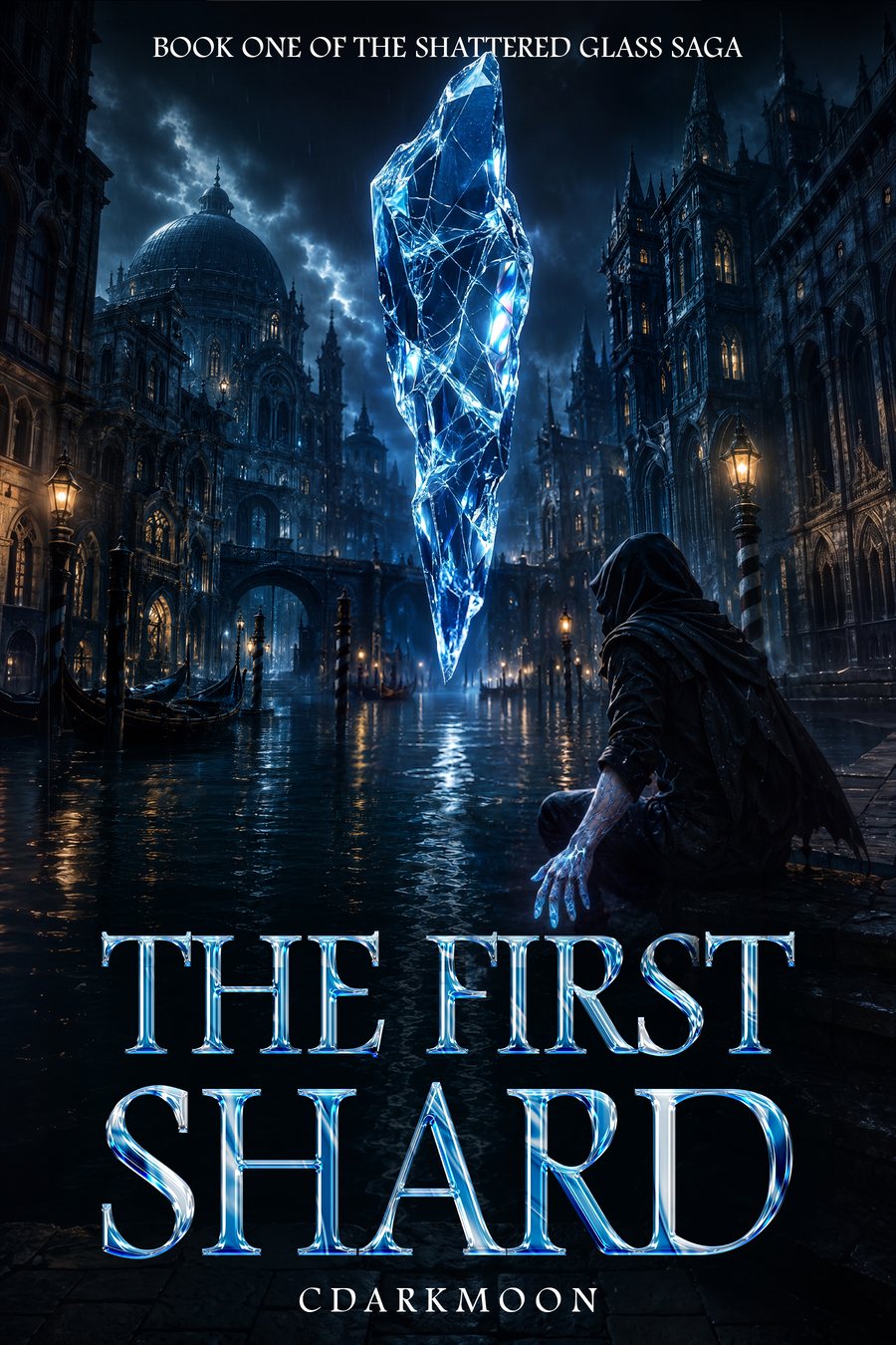 The First Shard cover — Book One of The Shattered Glass Saga